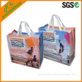 high quality film laminated PP woven shopper bags